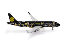 Herpa 562829 - 1:400 - Eurowings A320 BVB Fanairbus - D-AEWM